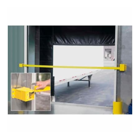Dl Manufacturing Retractable Dock Door Safety Strap with Proximity Sensor, 180"L ST0204
